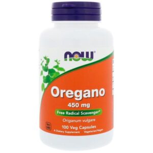 Now Foods Origan, 450 mg, 100 gélules végétales