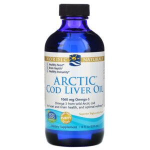 Nordic Naturals Huile de foie de morue arctique,237 ml