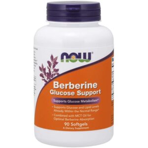 Now Foods Berberine Glucose Support, 90 Softgels