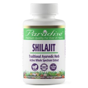 Paradise Herbs, Shilajit, 60 gélules végétales
