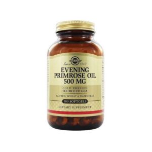 Solgar Huile d’onagre bisannuelle, 500 mg, 180 capsules molles