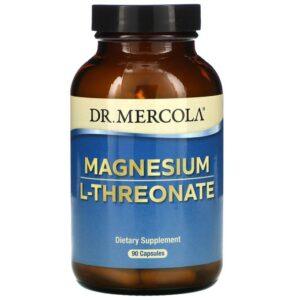 Dr Mercola L-thréonate de magnésium - 90 Capsules