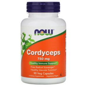 Now Foods Cordyceps, 750 mg, 90 Veg Capsules