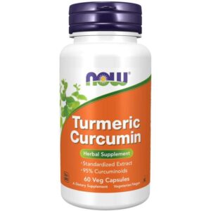 Now Foods curcumine au curcuma 60 Capsules végétales