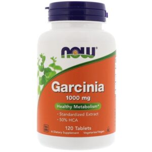 Now Foods Garcinia, 1000 mg, 120 comprimés