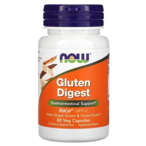 Now Foods Gluten Digest, 60 capsules végétariennes