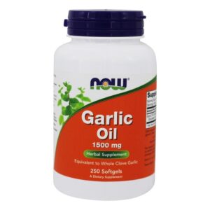 Now Foods Huile d'Ail, 1500 mg, 250 Gélules