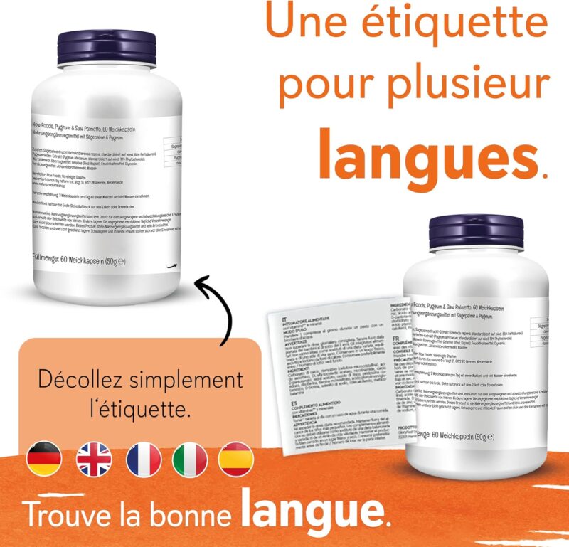 Now Foods Resvératrol 50 mg, 60 capsules végétales – Image 3