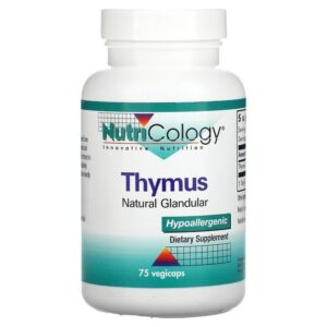 NutriCology Thymus, 75 capsules végétales