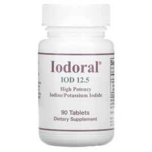 Optimox Iodoral, Iode/Iodure de potassium, 90 comprimés