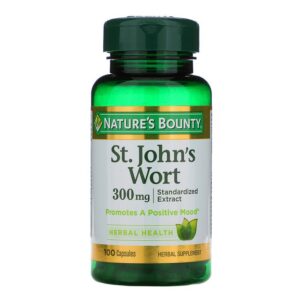 Nature'S Bounty St. john's Wort / Millepertuis, 300 mg, 100 Capsules
