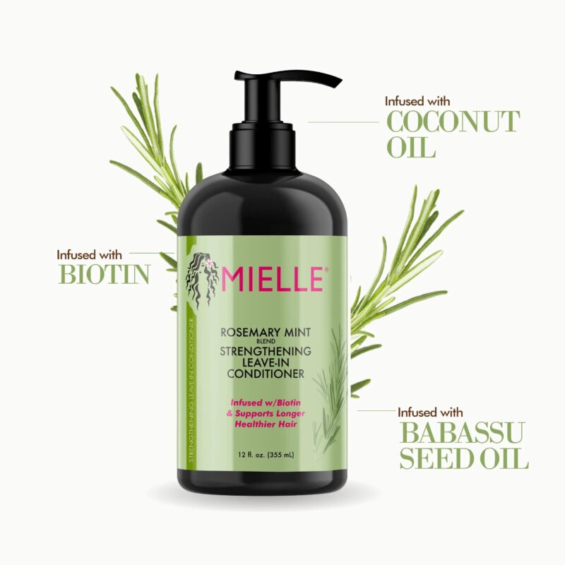 MIELLE Rosemary Mint Strengthening Leave-In Conditioner – Image 2