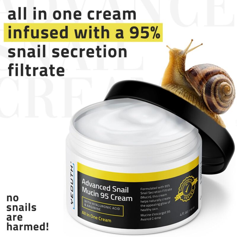 YEOUTH Advanced Snail Mucin 95 Cream – Image 3