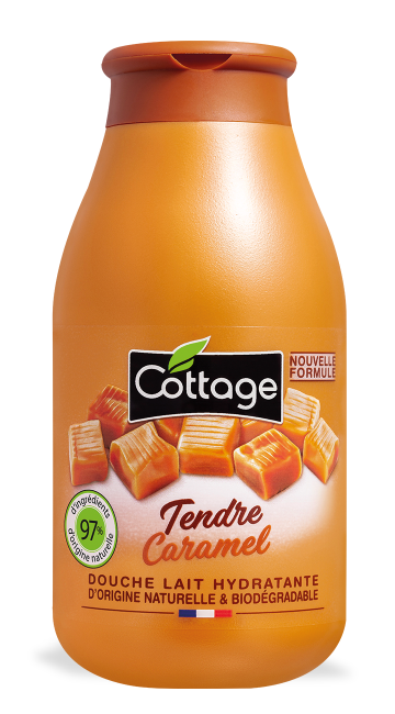 Cottage Douche & Bain Lait Hydratant Tendre Caramel – Image 2