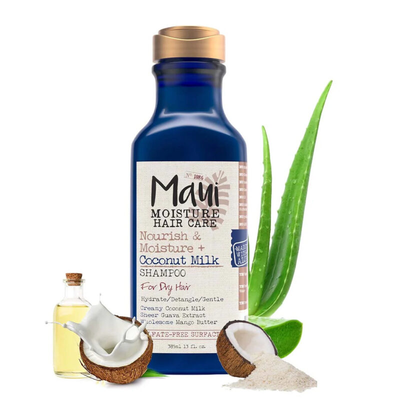 Maui Moisture Shampoo Coconut Milk For Dry Hair – Image 3