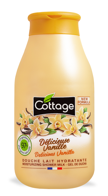 Cottage Douche & Bain Lait Hydratant Vanille – Image 2