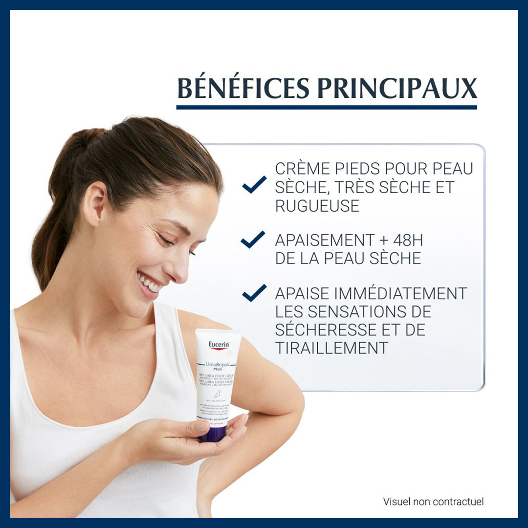 Eucerin - UreaRepair PLUS Crème Pieds 10% d'Urée - صورة 2