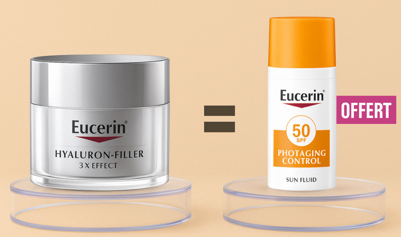 EUCERIN HYALURON-FILLER Soin de Jour Peau Sèche SPF 15 = Photoaging Control Teinté Spf 50-50ml OFFERT – Image 2