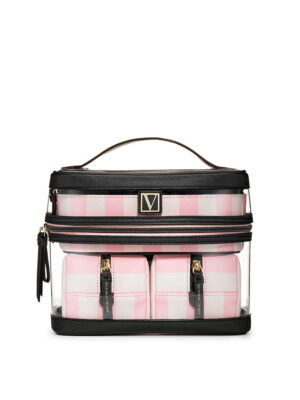 Victorias secret 4-in-1 Train Case black/pink