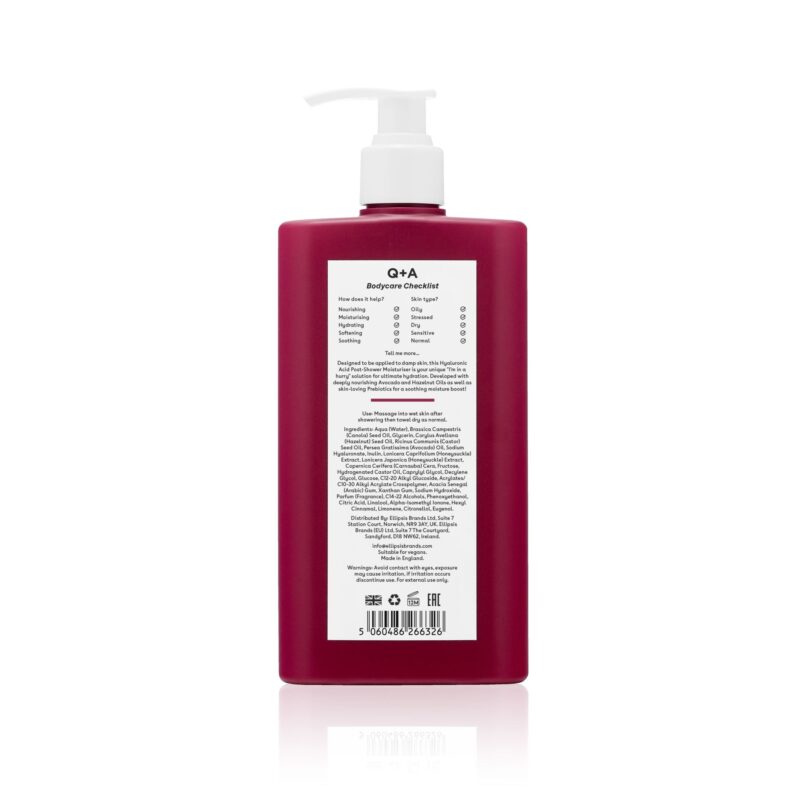 Q+A Hyaluronic Acid Post-Shower Moisturiser – Image 2