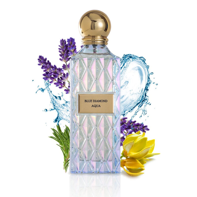 Ibraheem Al Qurashi Eau De Parfum Blue Diamond Aqua – Image 2