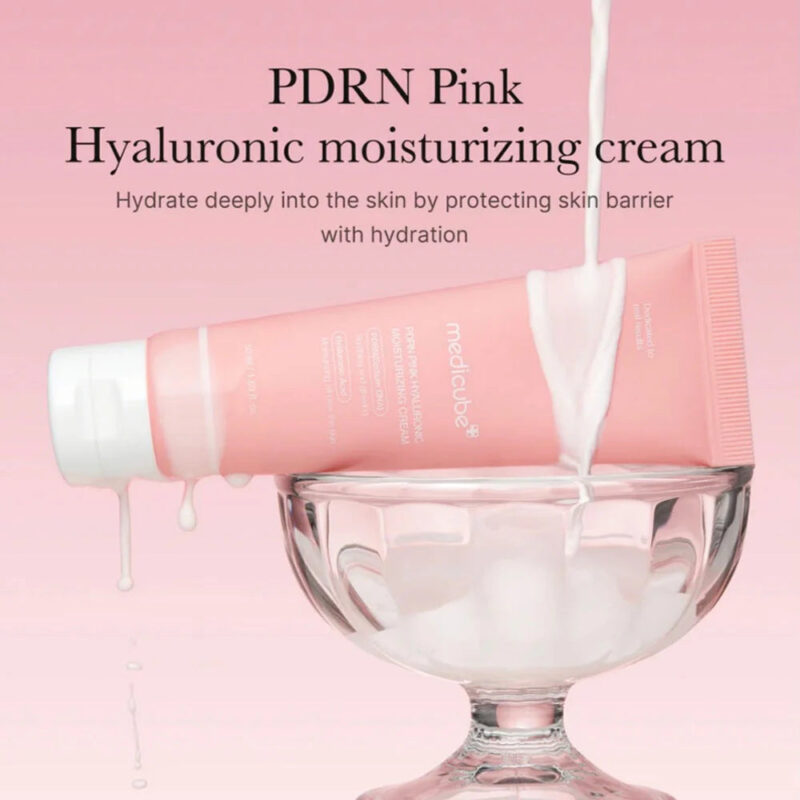 MEDICUBE - PDRN Pink Hyaluronic Moisturizing Cream - 50ml – Image 5