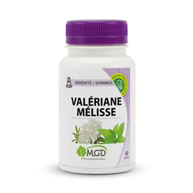 Mgd Nature Valériane Mélisse 60 Gélules