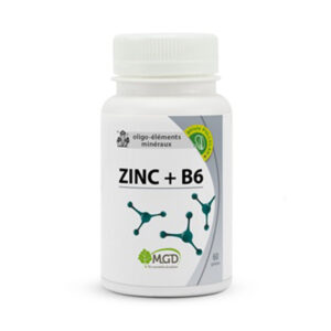 Mgd Nature Zinc+ B6 60 Gélules