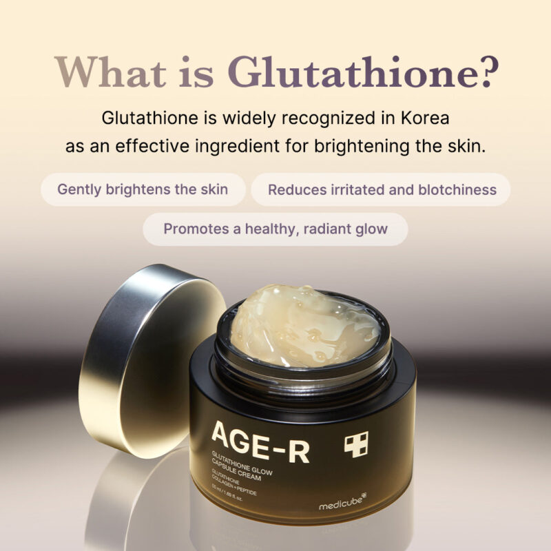 MEDICUBE - Creme AGE-R Glutathione Glow Capsule, 50ml – Image 4