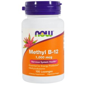 Now Foods Now Foods méthyle B-12 1000 mcg 100 pastilles