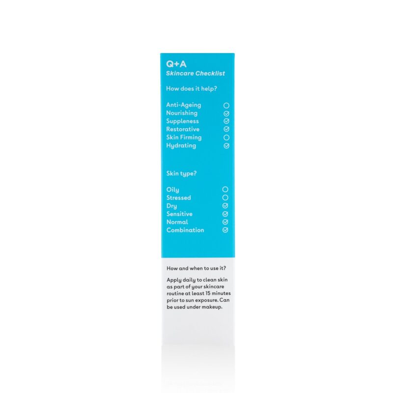 Q+A Squalane SPF 50 Crème Solaire Hydratante Quotidienne – Image 4