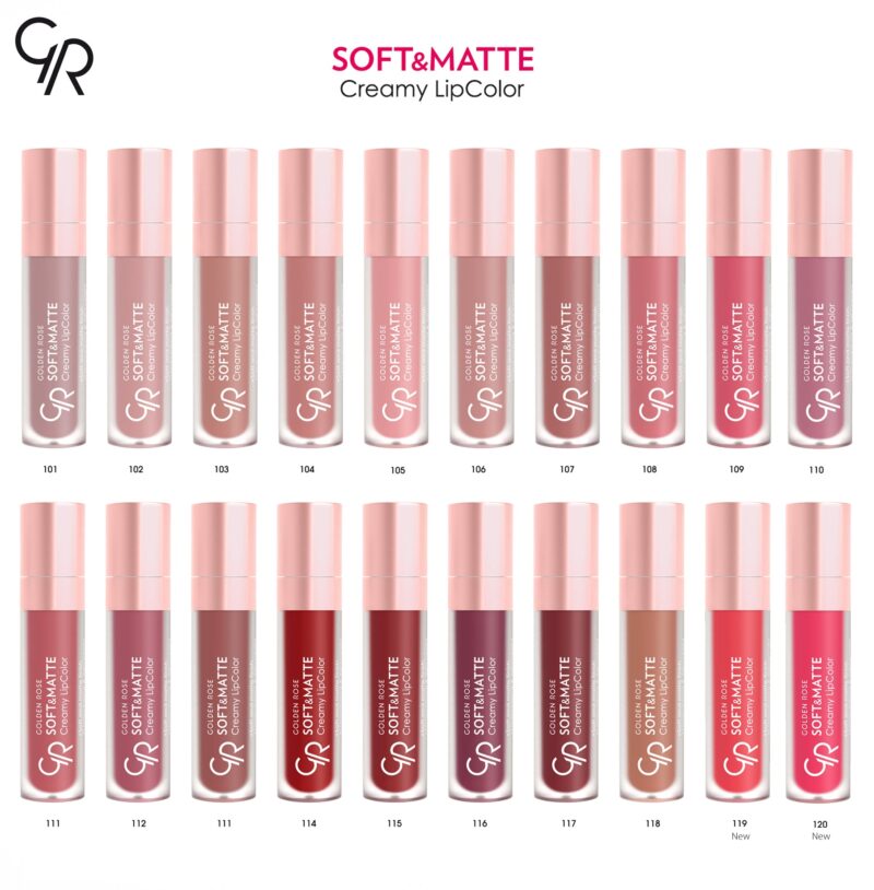 GOLDEN ROSE SOFT & MATTE CREAMY GLOSS – Image 2