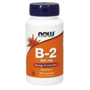 Now Foods B-2, 100 mg, 100 Gélules