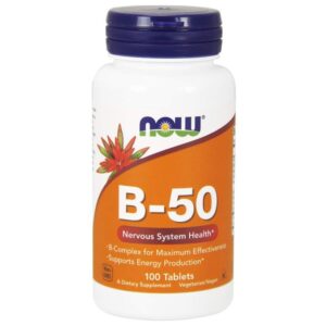 Now Foods B-50 100 comprimés