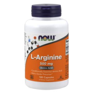Now Foods L-Arginine 500 mg 100 capsules