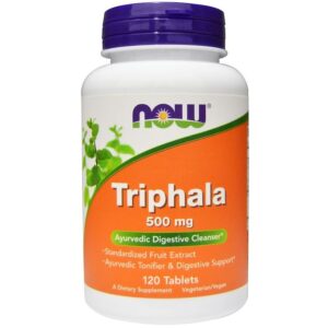 Now Foods Triphala 500 mg - 120 Compr