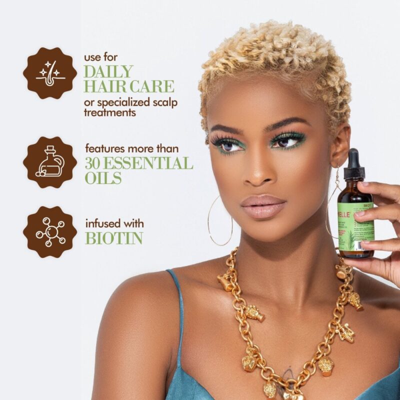 Mielle Rosemary Mint – Huile fortifiante pour cuir chevelu et cheveux Croissance & soin naturel – Image 3