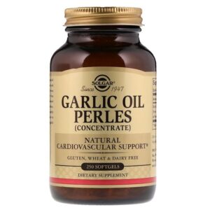 Solgar Perles d'huile d'ail, (concentré), 250 Softgels