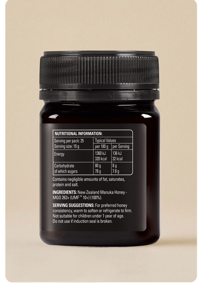 Comvita MGO 263+ (UMF™ 10+) Mānuka Honey – Image 4