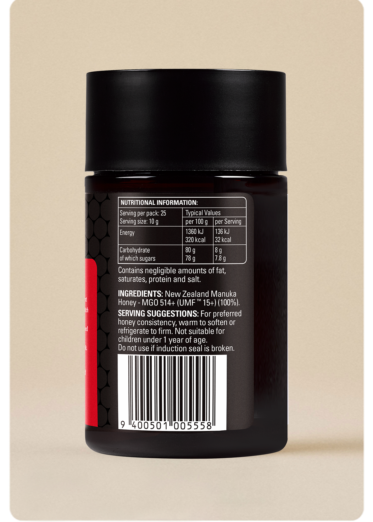 Comvita MGO 514+ (UMF™ 15+) Mānuka Honey – Image 4