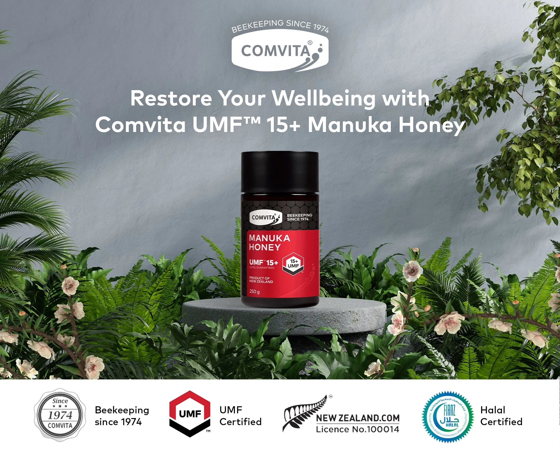 Comvita MGO 514+ (UMF™ 15+) Mānuka Honey – Image 7