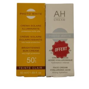 Photowhite Ecran SPF 50+ 50ml  PHOTO WHITE HYALURONIQUE CREME OFFERT