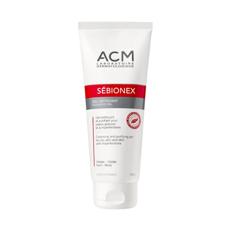 Acm Sébionex Gel Nettoyant Visage Et Corps Peaux Grasses À Imperfections