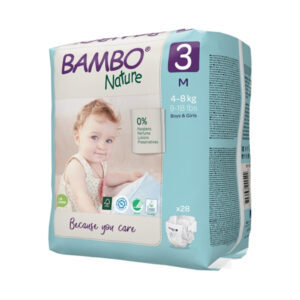 Bambo Nature 52 Couches Ecologiques Jumbo t3 Midi 4-8kg
