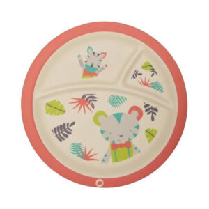 Bébé Confort Assiette En Bambou Avec Compartiments Jungle Vibes +9m