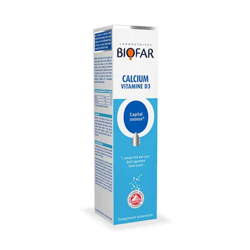 Biofar Calcium D3 20 Comprimés