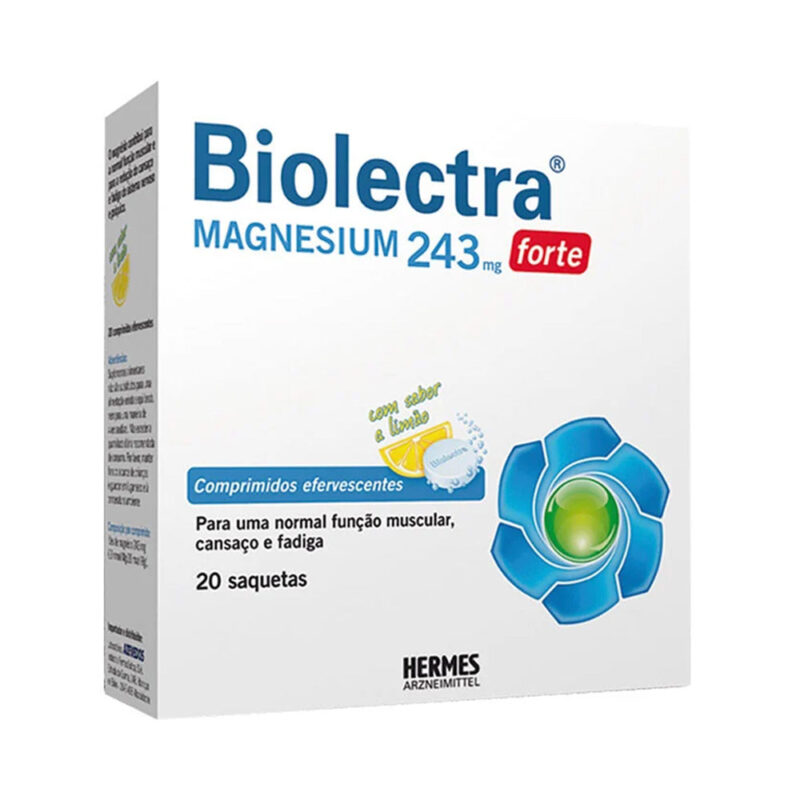 Biolectra Magnesium Forte 20 Comprimés 243mg