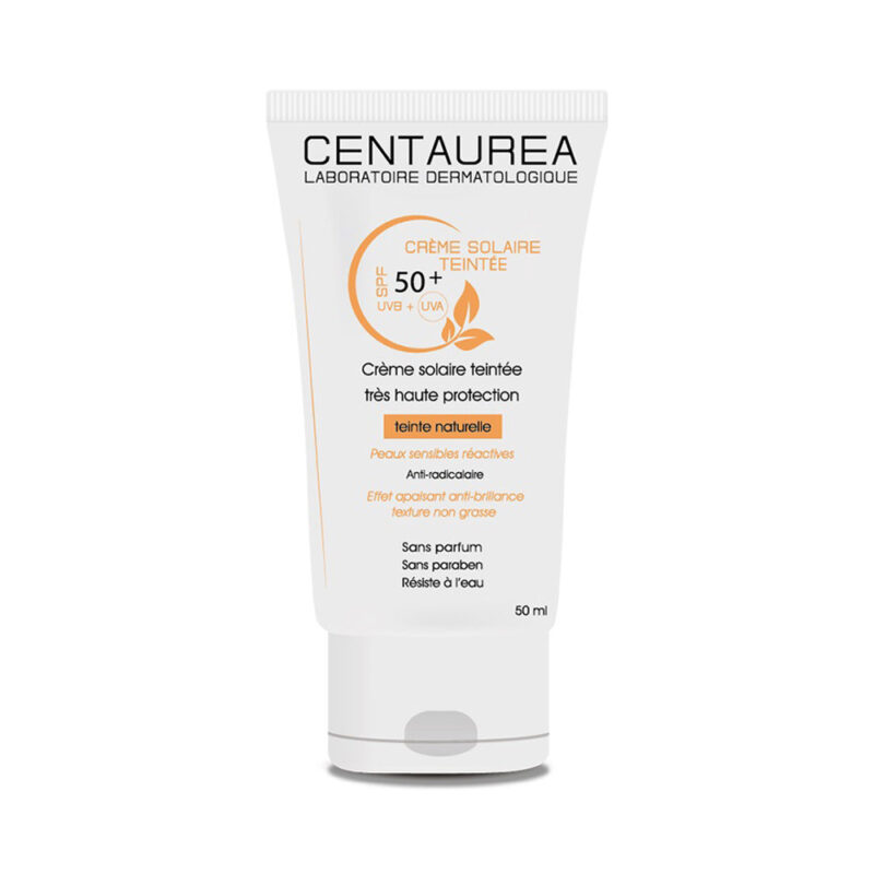 Centaurea Crème Solaire Teintée SPF 50+ 50ml