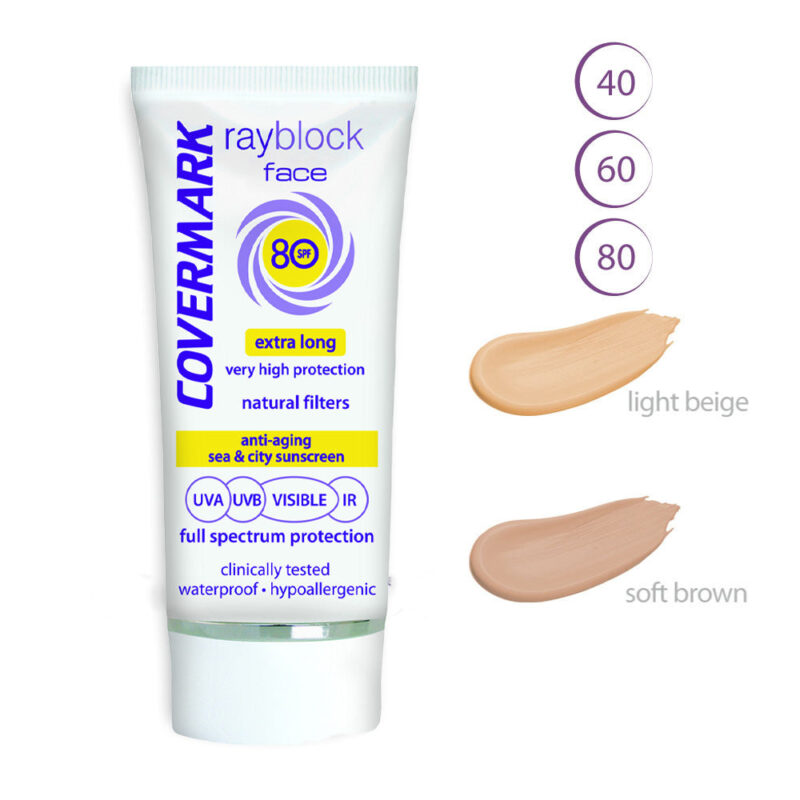 Covermark Rayblock Face SPF80 50ml – Image 2