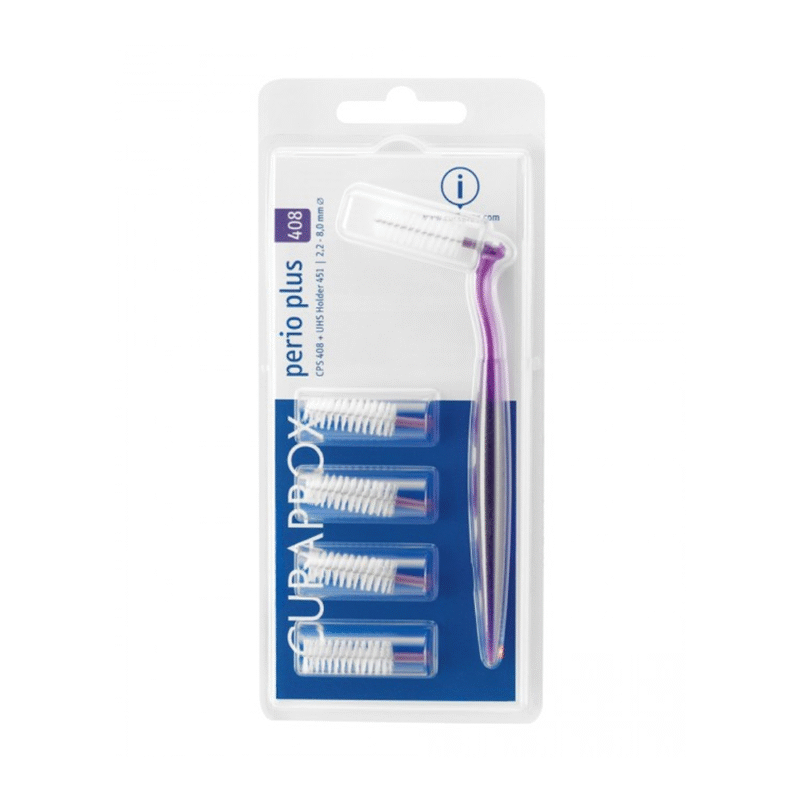 Curaprox CPS 408 Perio Plus, 5X, Violet 2.2-8 mm